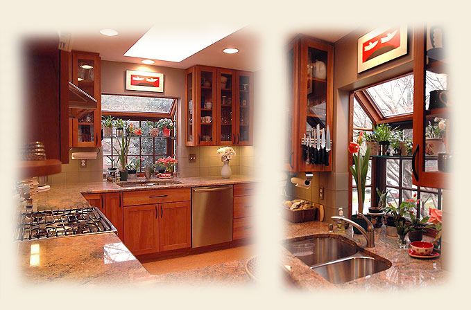 Kitchen Makeover Project with a Beautiful Wood Garden Window by