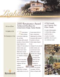 Renaissance Conservatories LightLine Newsletter